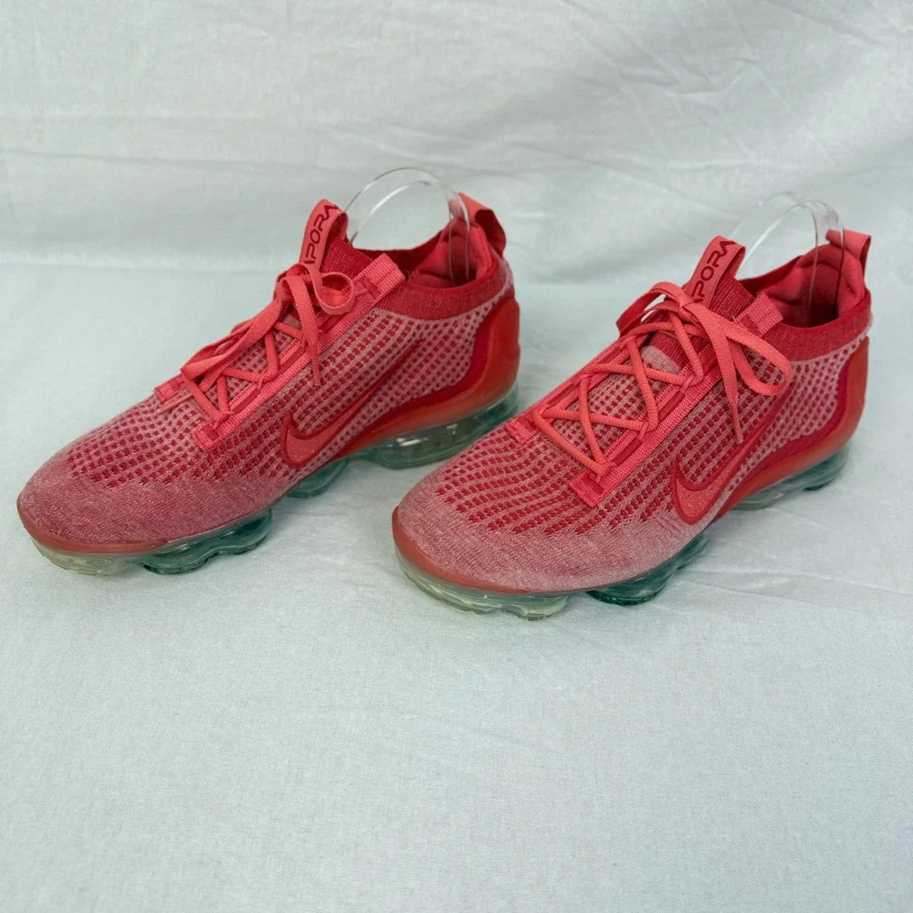 Nike Air VaporMax 2023 Flyknit Men's Running Shoes Athletic‎ Sneakers Red